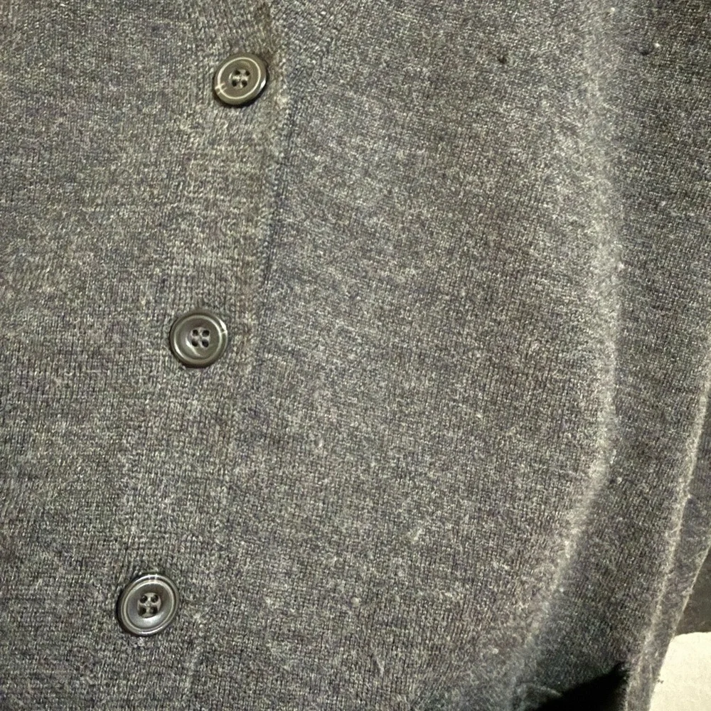 J.Crew Gray Merino Wool Blend Pocket Cardigan – Size S